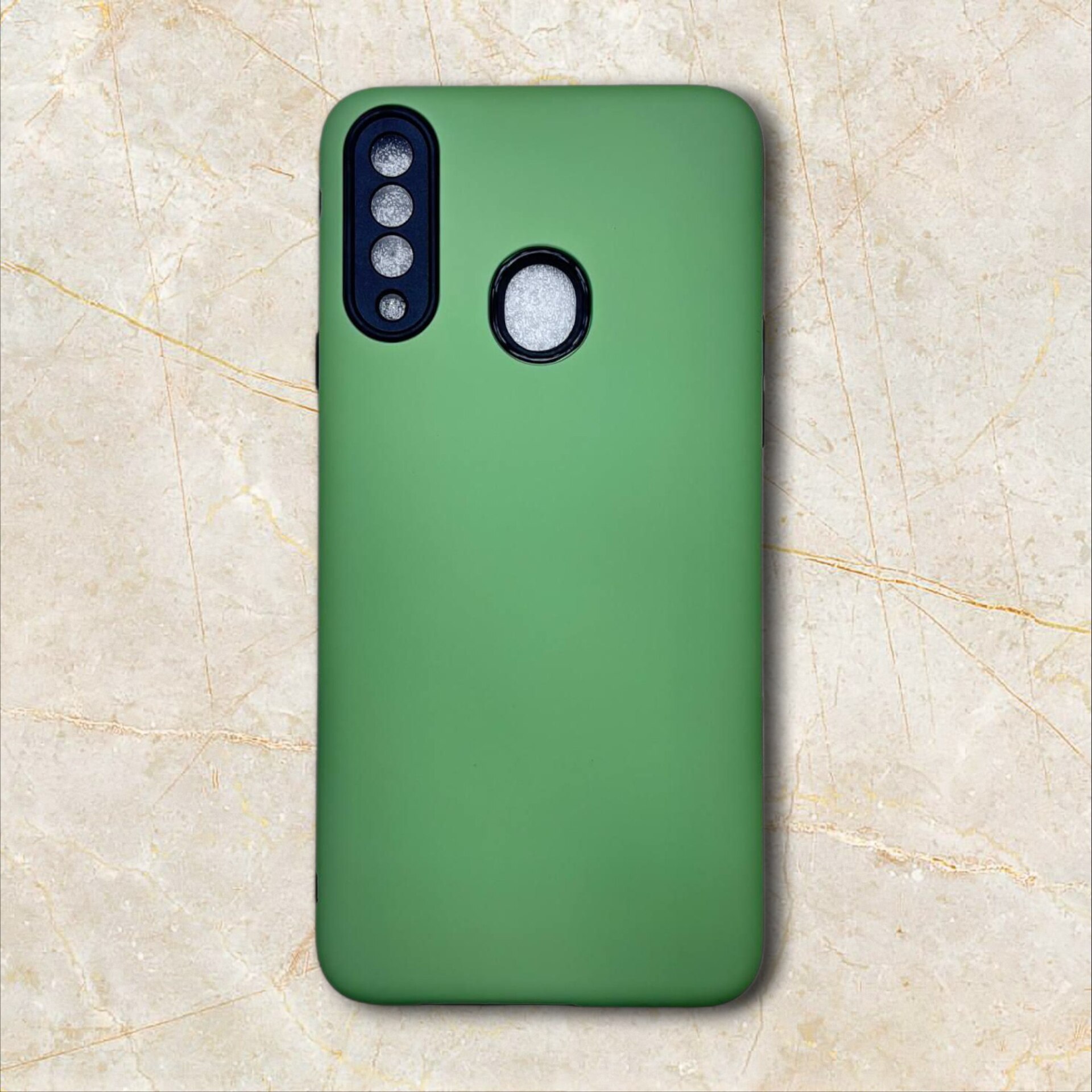 قاب دولایه ضدضربه سامسونگ – samsunga20S رنگ سبز پاستیلی – یونیک کیس