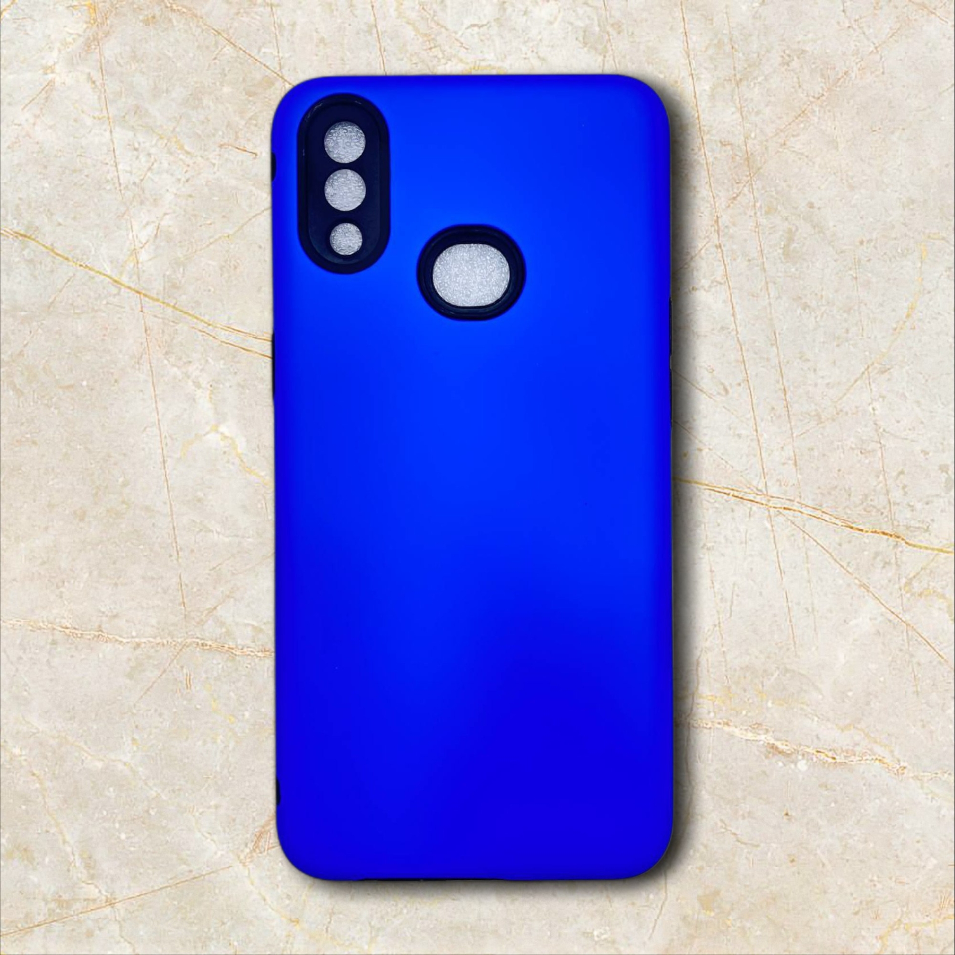 قاب دولایه ضدضربه سامسونگ – samsunga10s رنگ ابی نیلی – یونیک کیس