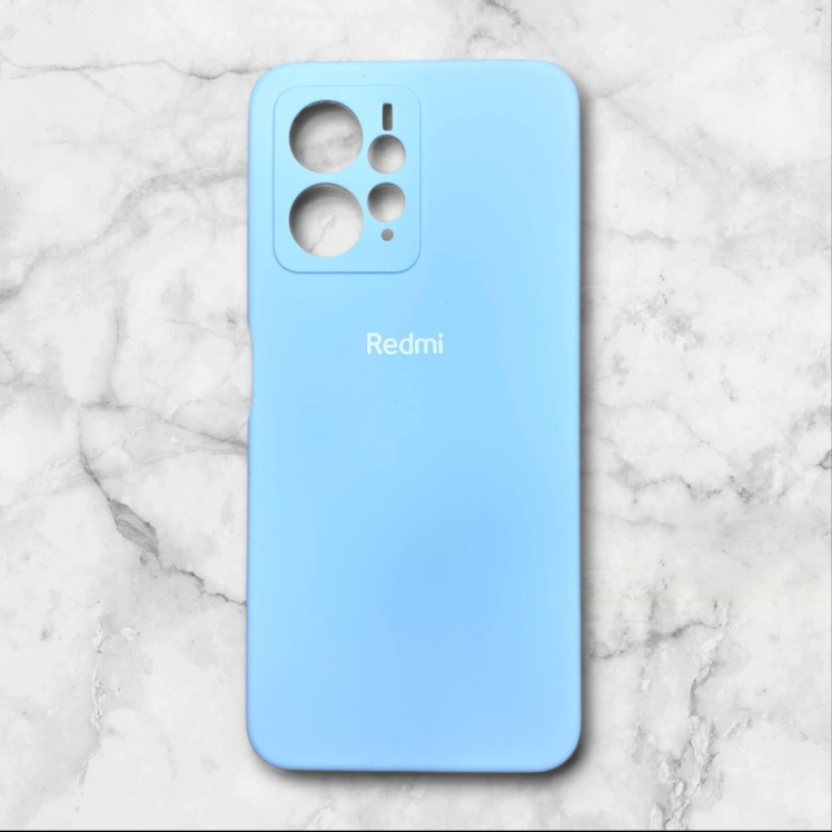 قاب سیلیکون پاک کنی اورجینال شیائومی – silicon case redminote124gرنگ آبی – یونیک کیس 