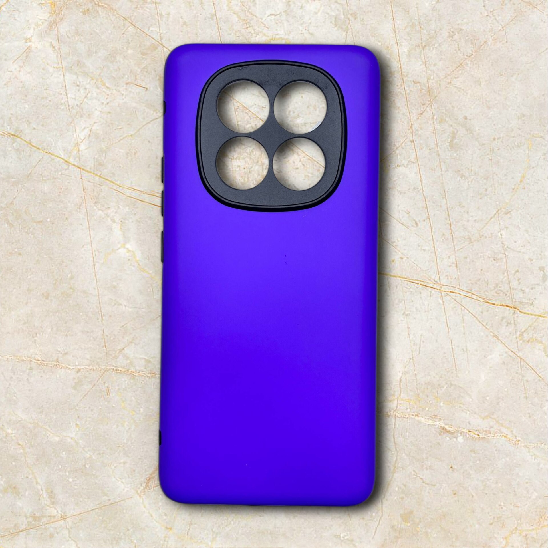  قاب دو‌لایه ضدضربه شیائومی – redminote14pro4g رنگ بنفش – یونیک کیس 