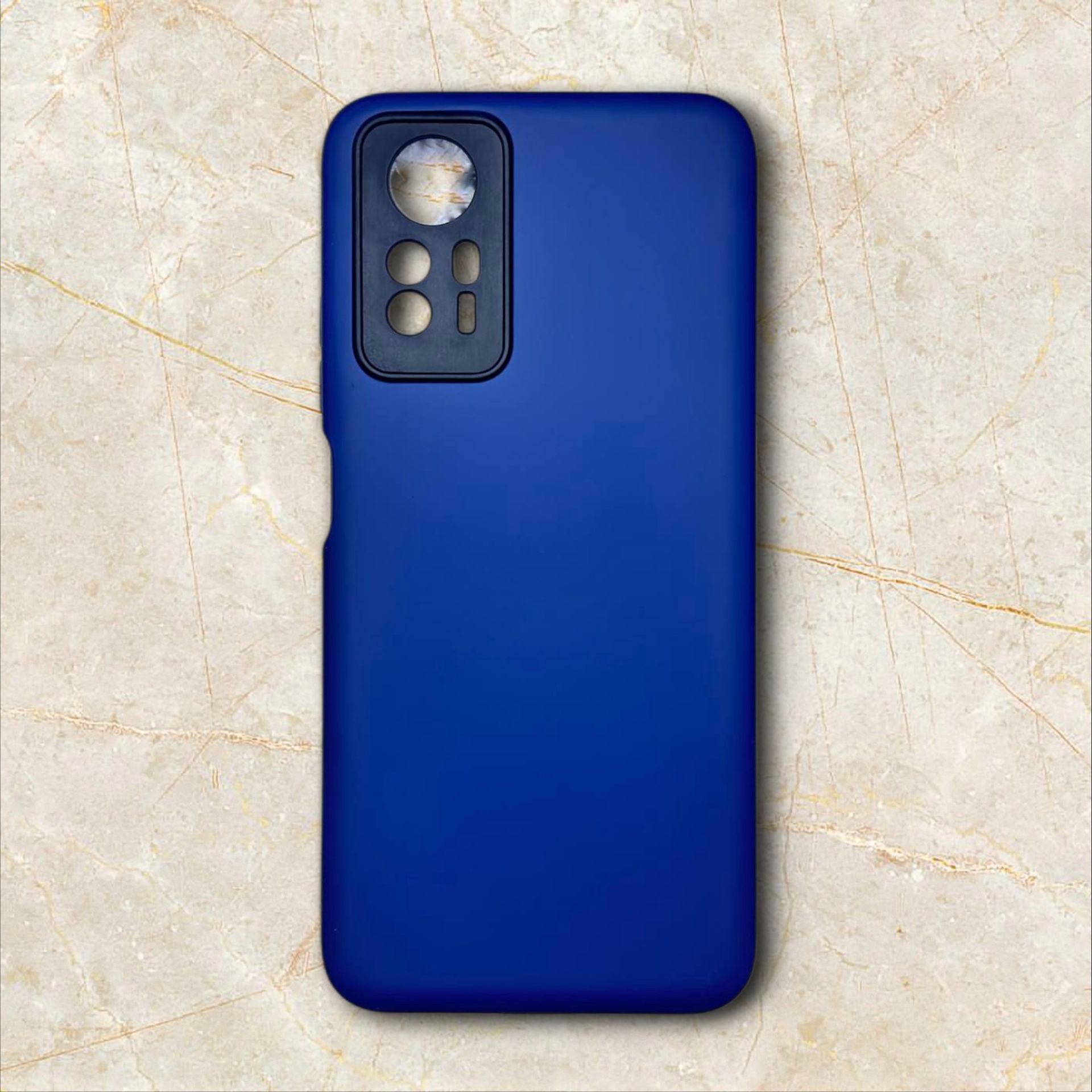  قاب دو‌لایه ضدضربه شیائومی – redminote12s رنگ سورمه ای – یونیک کیس 