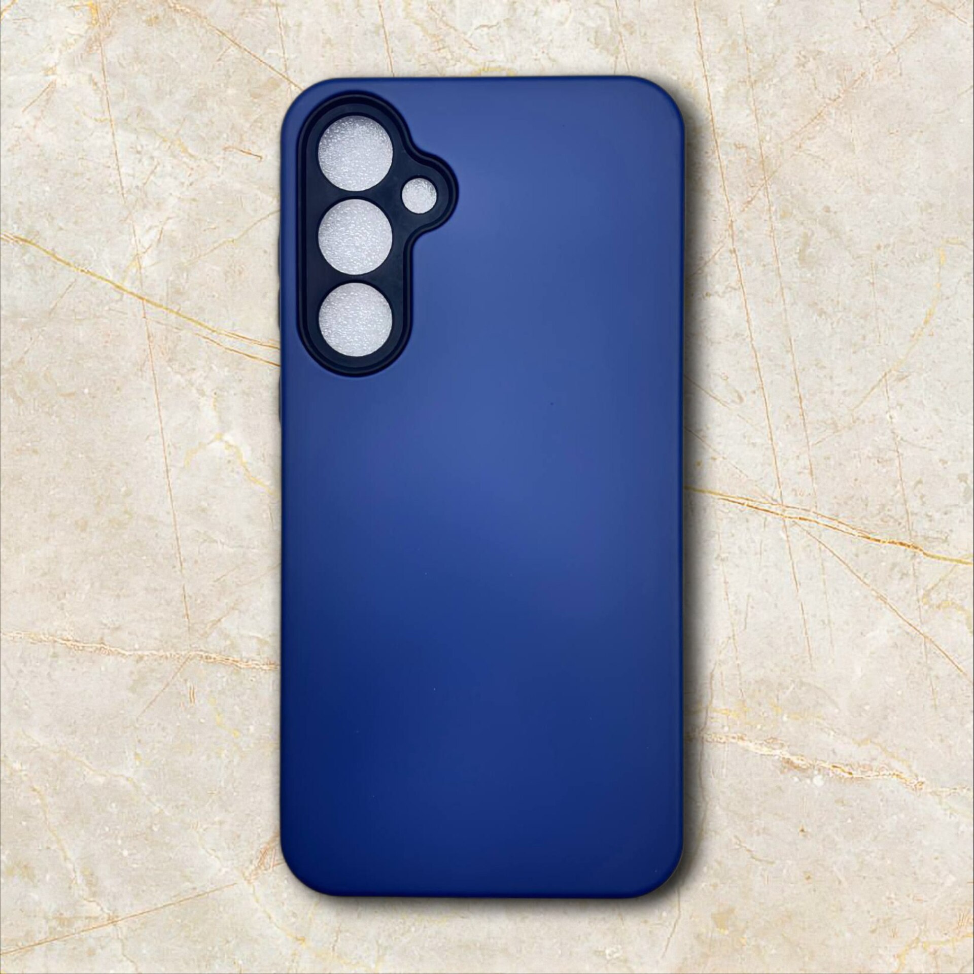  قاب دو‌لایه ضدضربه سامسونگ – samsungA17 رنگ سورمه ای – یونیک کیس 