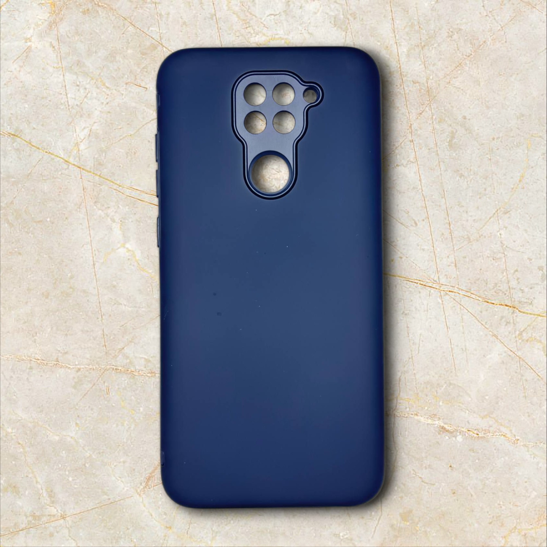  قاب دو‌لایه ضدضربه شیائومی – redminote9 رنگ مشکی – یونیک کیس 