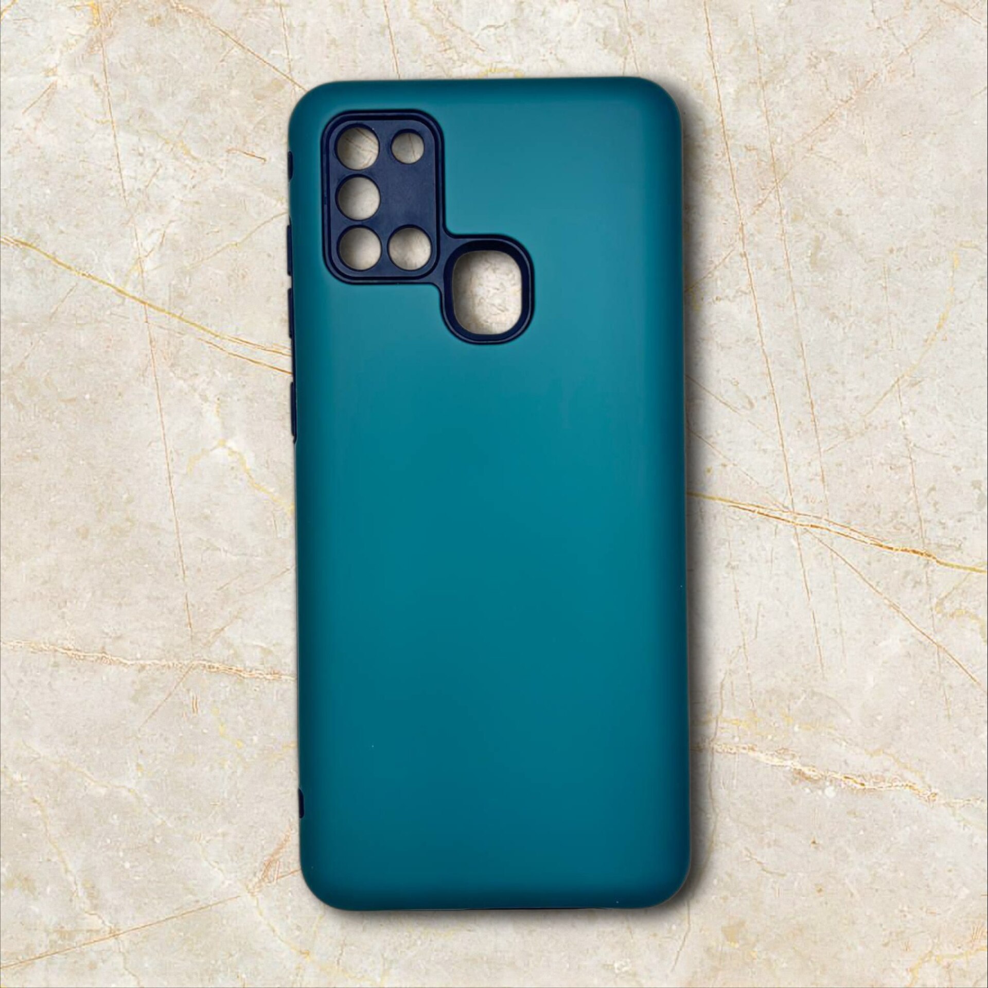 قاب دولایه ضدضربه سامسونگ – samsunga21Sرنگ سبز – یونیک کیس