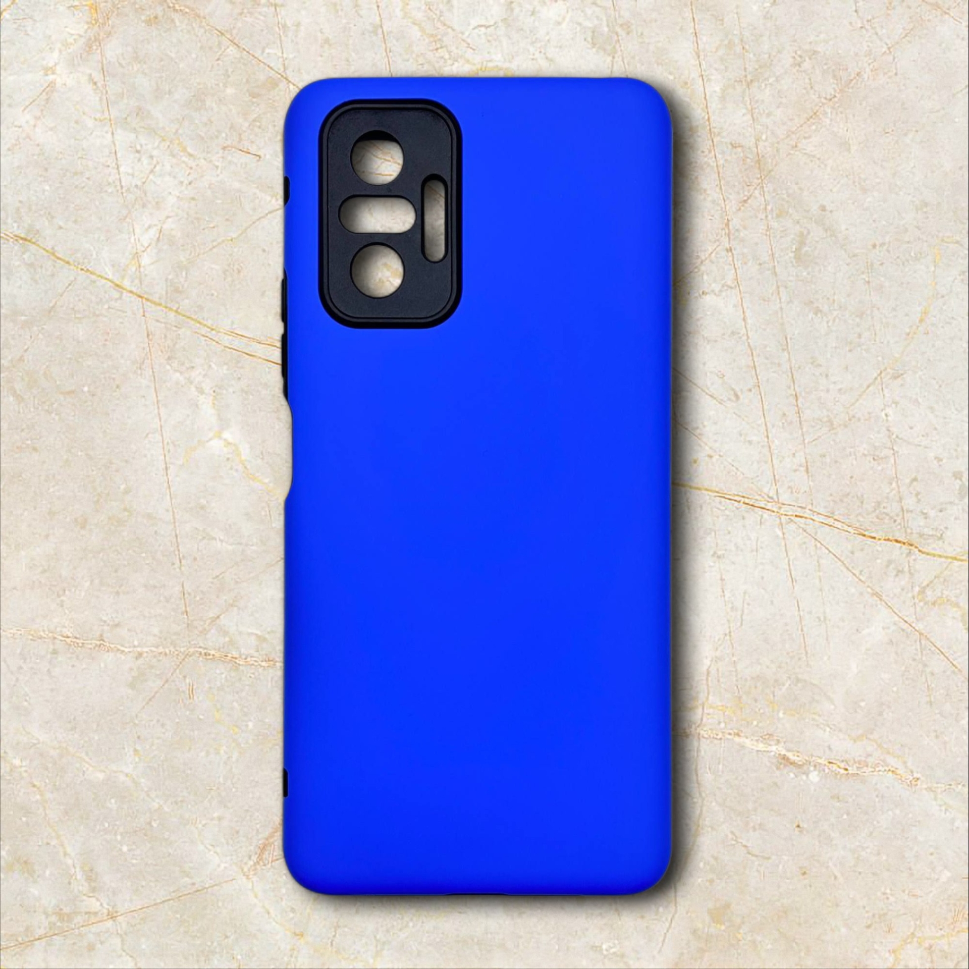  قاب دو‌لایه ضدضربه شیائومی – redminote10pro رنگ ابی نیلی – یونیک کیس 