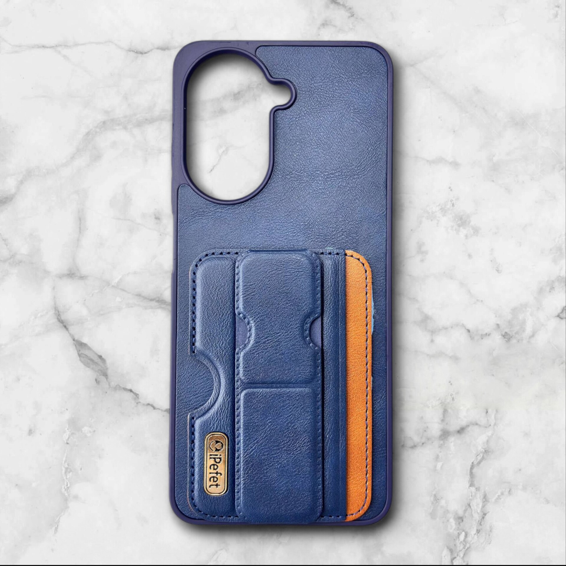  قاب شیائومی redmia5جاکارتی استندی ipefet رنگ سورمه ای – یونیک کیس 